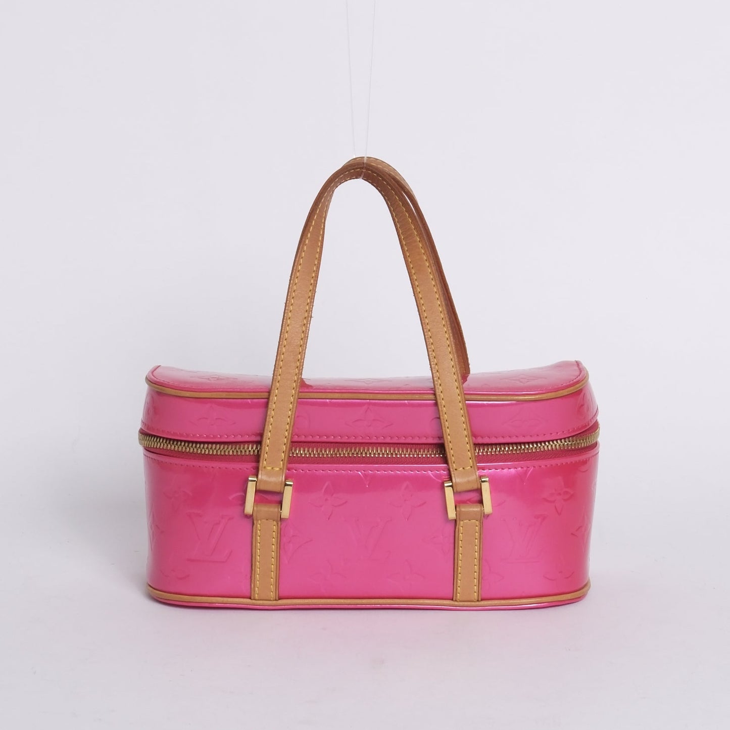 Louis Vuitton Pink Vernis Monogram Sullivan Horizontal PM Handbag