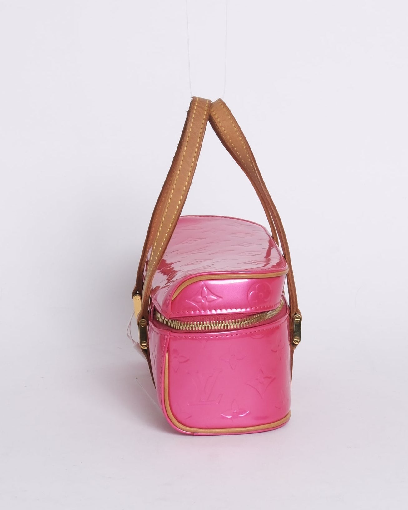 Louis Vuitton Pink Vernis Monogram Sullivan Horizontal PM Handbag
