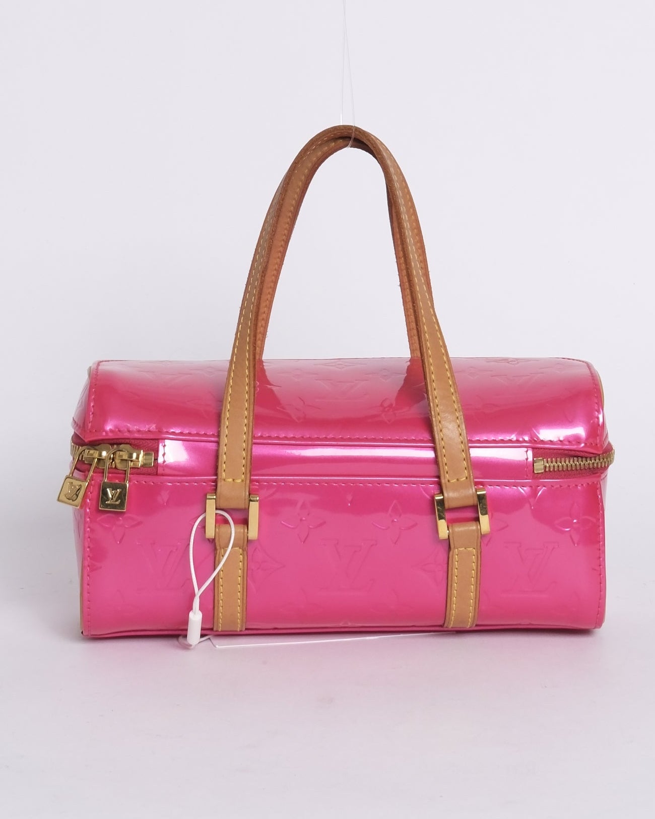 Louis Vuitton Pink Vernis Monogram Sullivan Horizontal PM Handbag