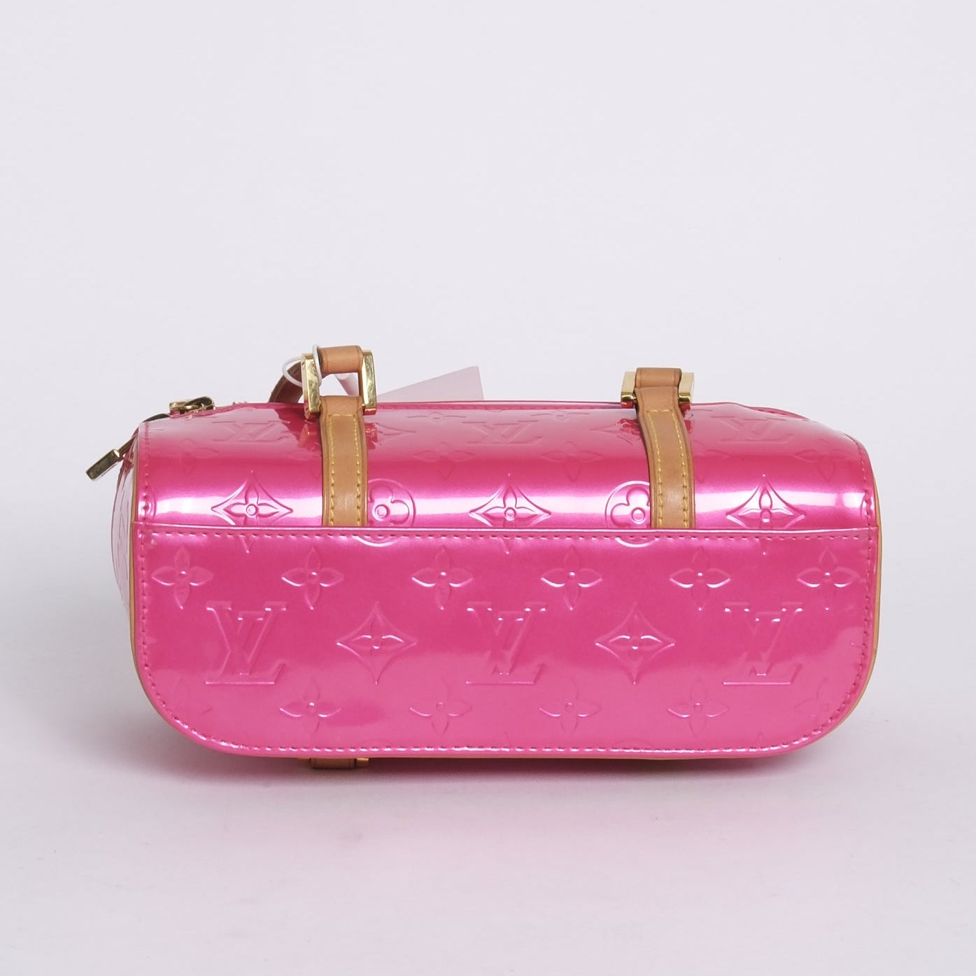 Louis Vuitton Pink Vernis Monogram Sullivan Horizontal PM Handbag
