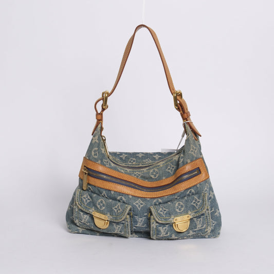 Louis Vuitton Denim Monogram Baggy PM