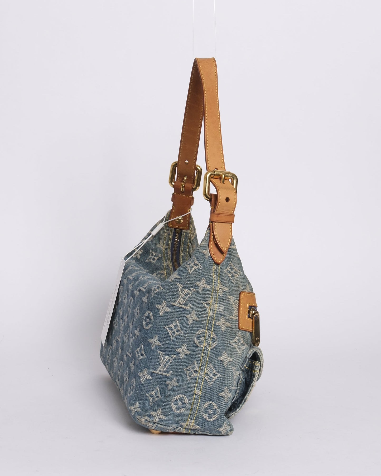 Louis Vuitton Denim Monogram Baggy PM