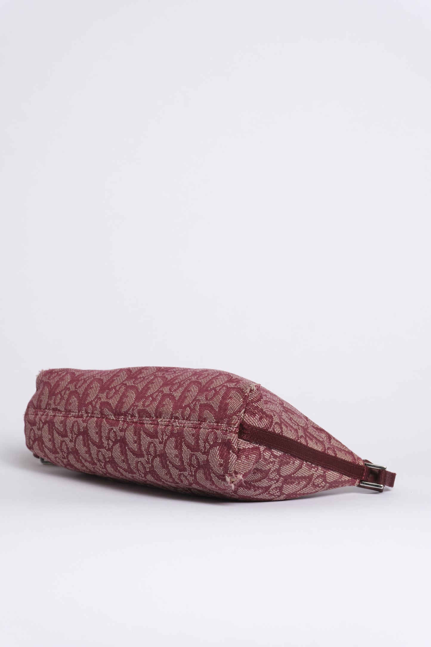 Christian Dior Maroon Trotter Pochette