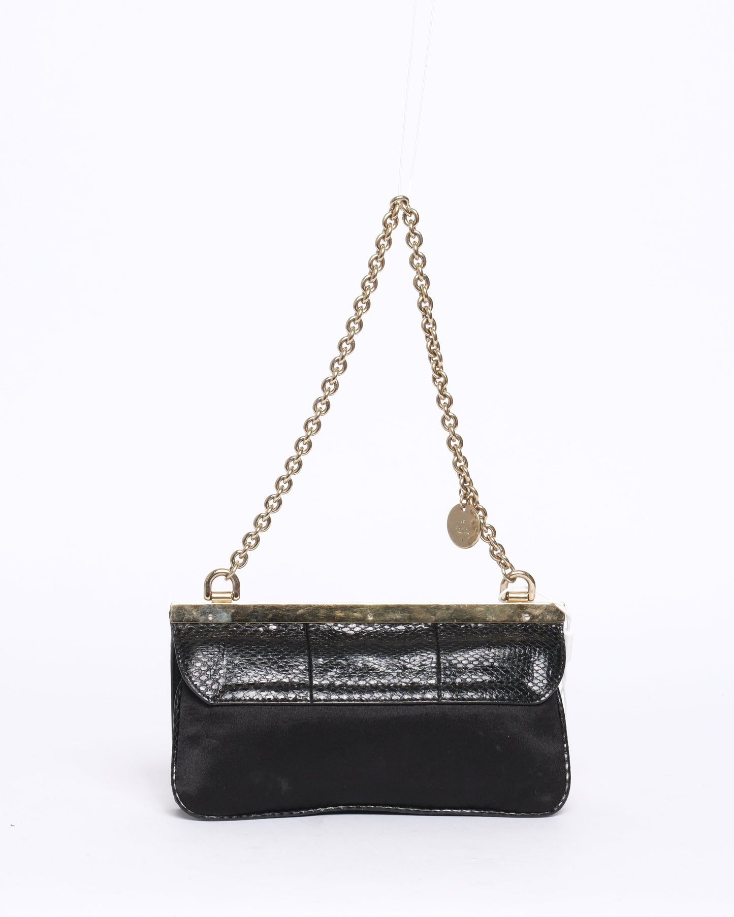 Gucci Python Black Evening Shoulder Bag