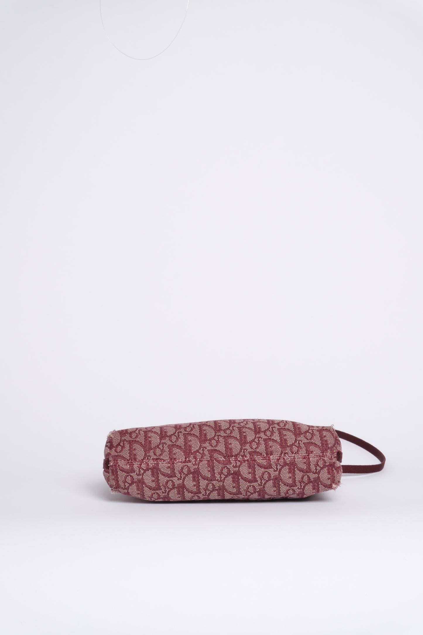 Christian Dior Maroon Trotter Pochette