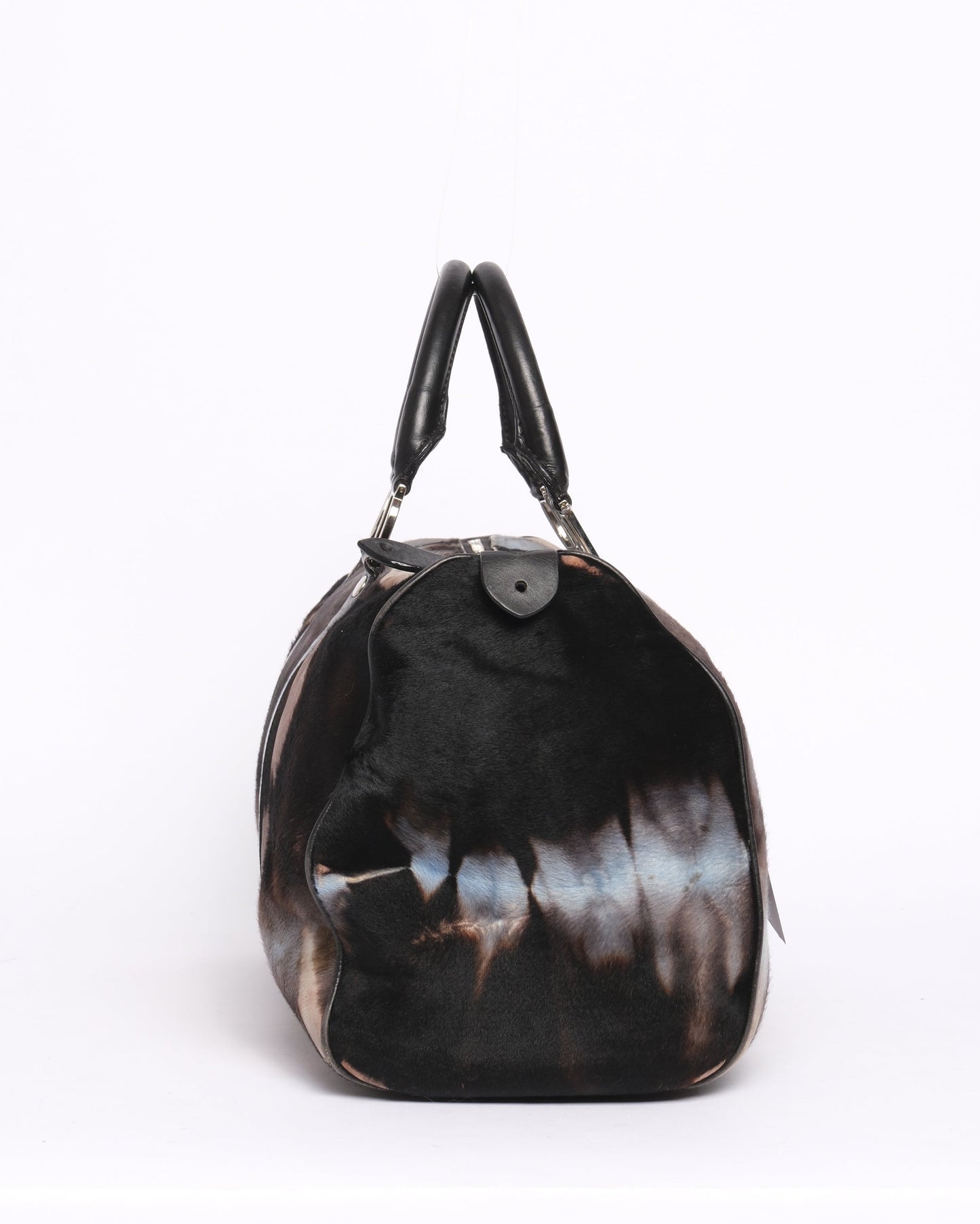 Christian Dior Ponyhair Tie-Dye Boston Bag