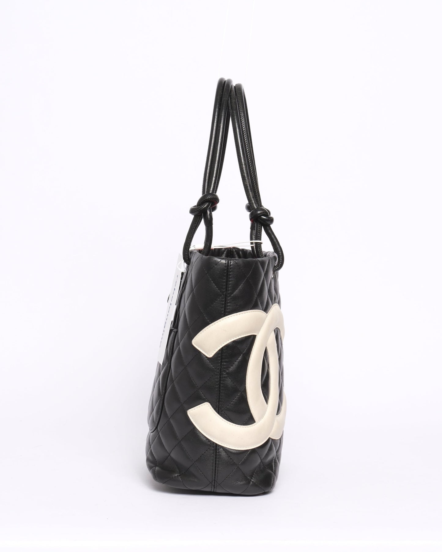 Chanel Black Cambon Small Tote Bag