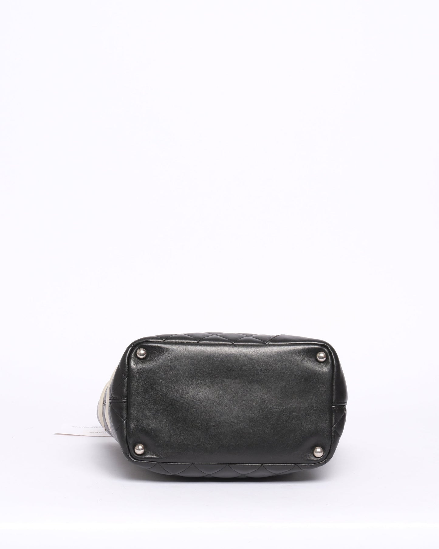 Chanel Black Cambon Small Tote Bag