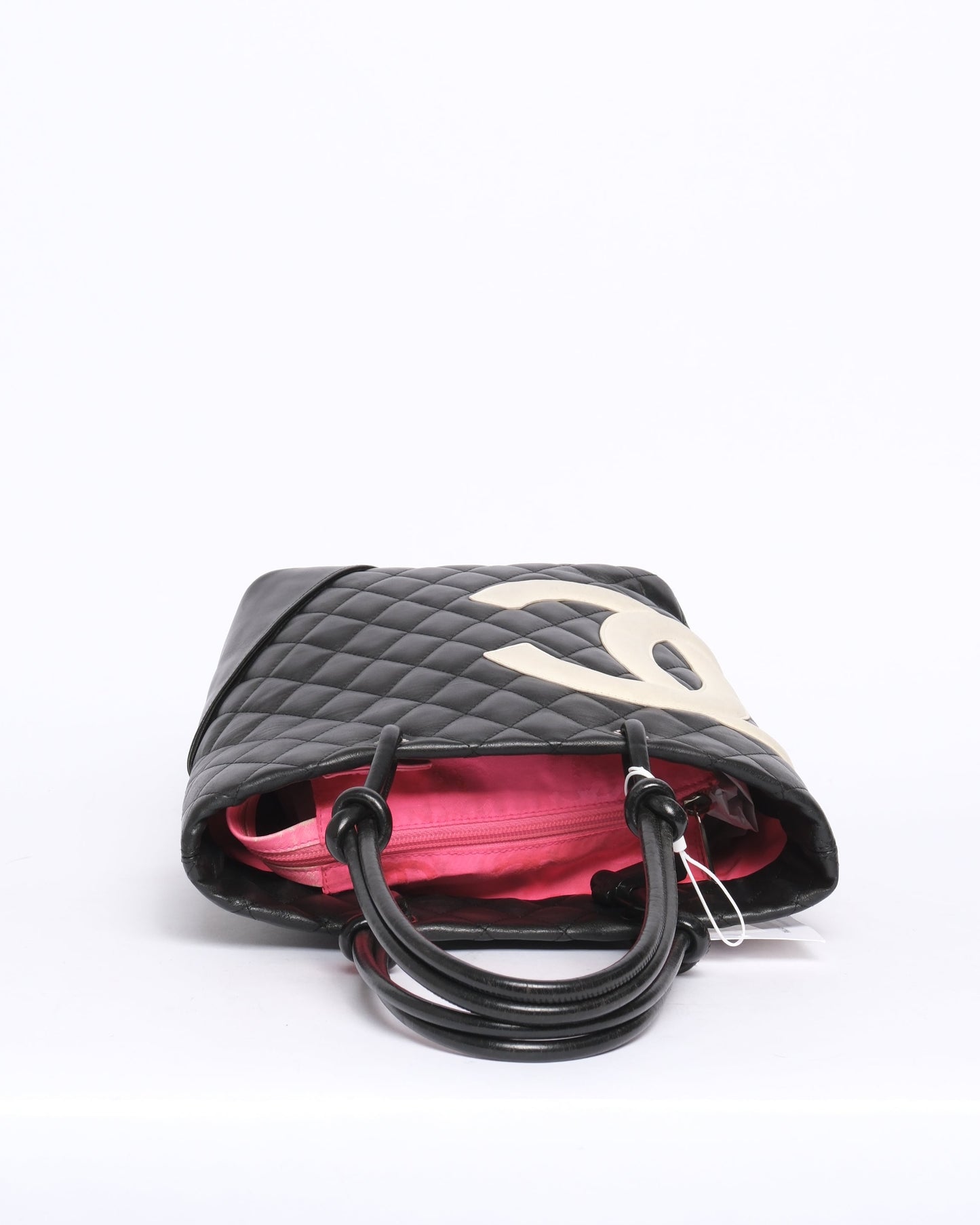 Chanel Black Cambon Small Tote Bag