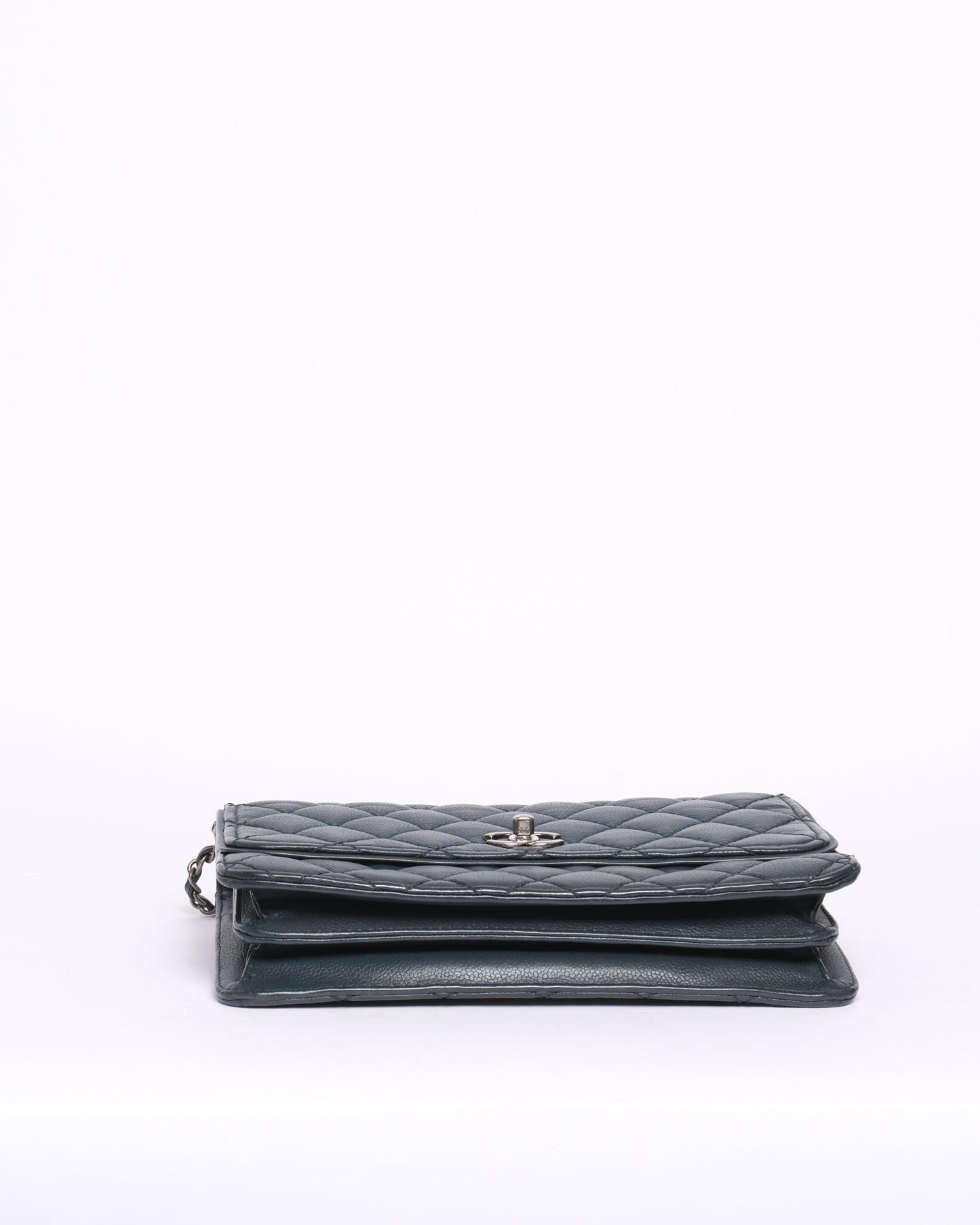Chanel Blue Caviar Shoulder Bag