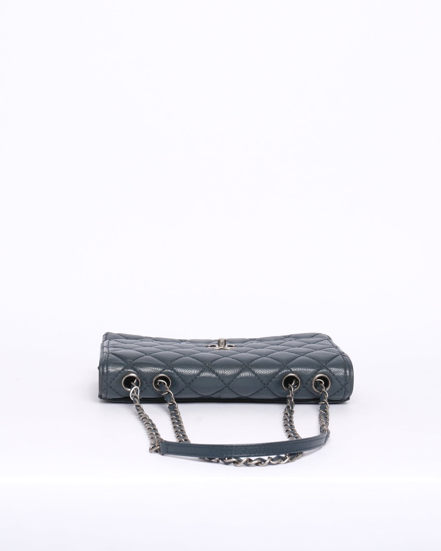 Chanel Blue Caviar Shoulder Bag