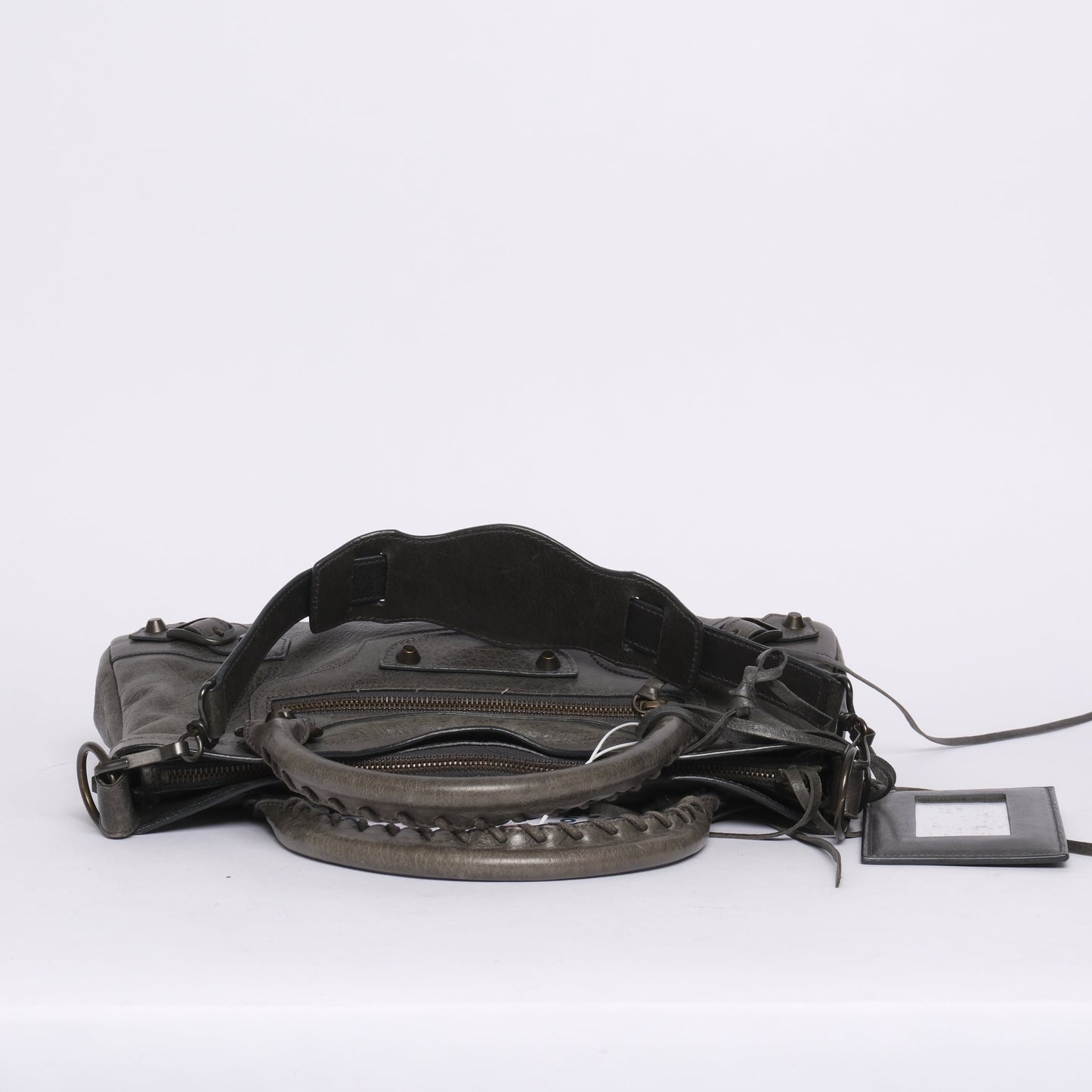 Balenciaga Washed Gray First City Bag