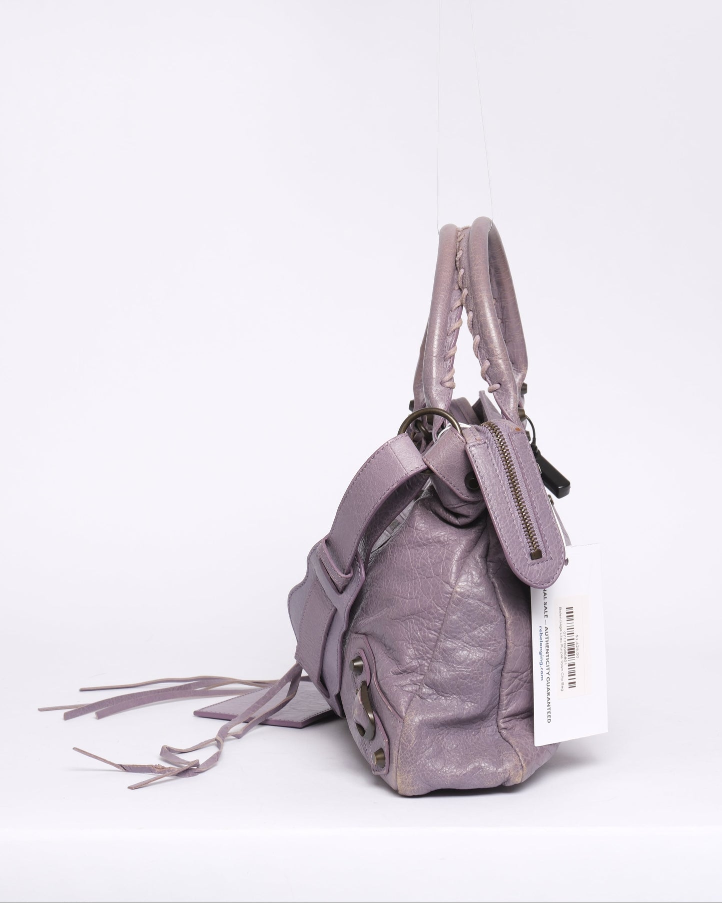 Balenciaga Lilac Purple Town City Bag