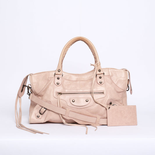 Balenciaga Beige Part Time City Bag