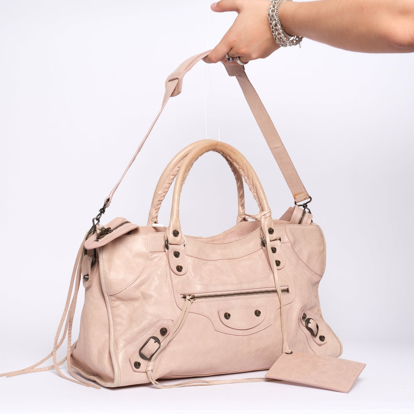 Balenciaga Beige Part Time City Bag