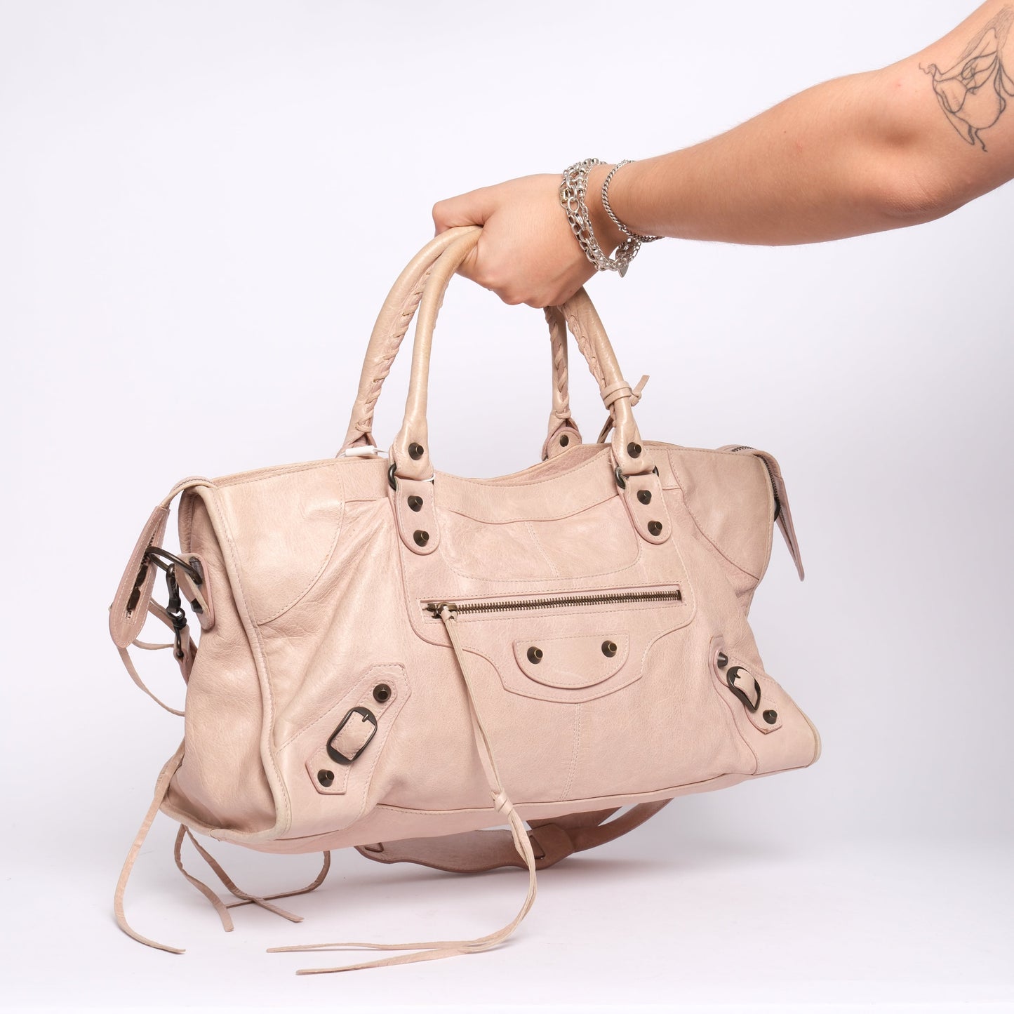 Balenciaga Beige Part Time City Bag