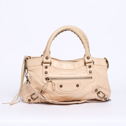 Balenciaga Cream First City Bag