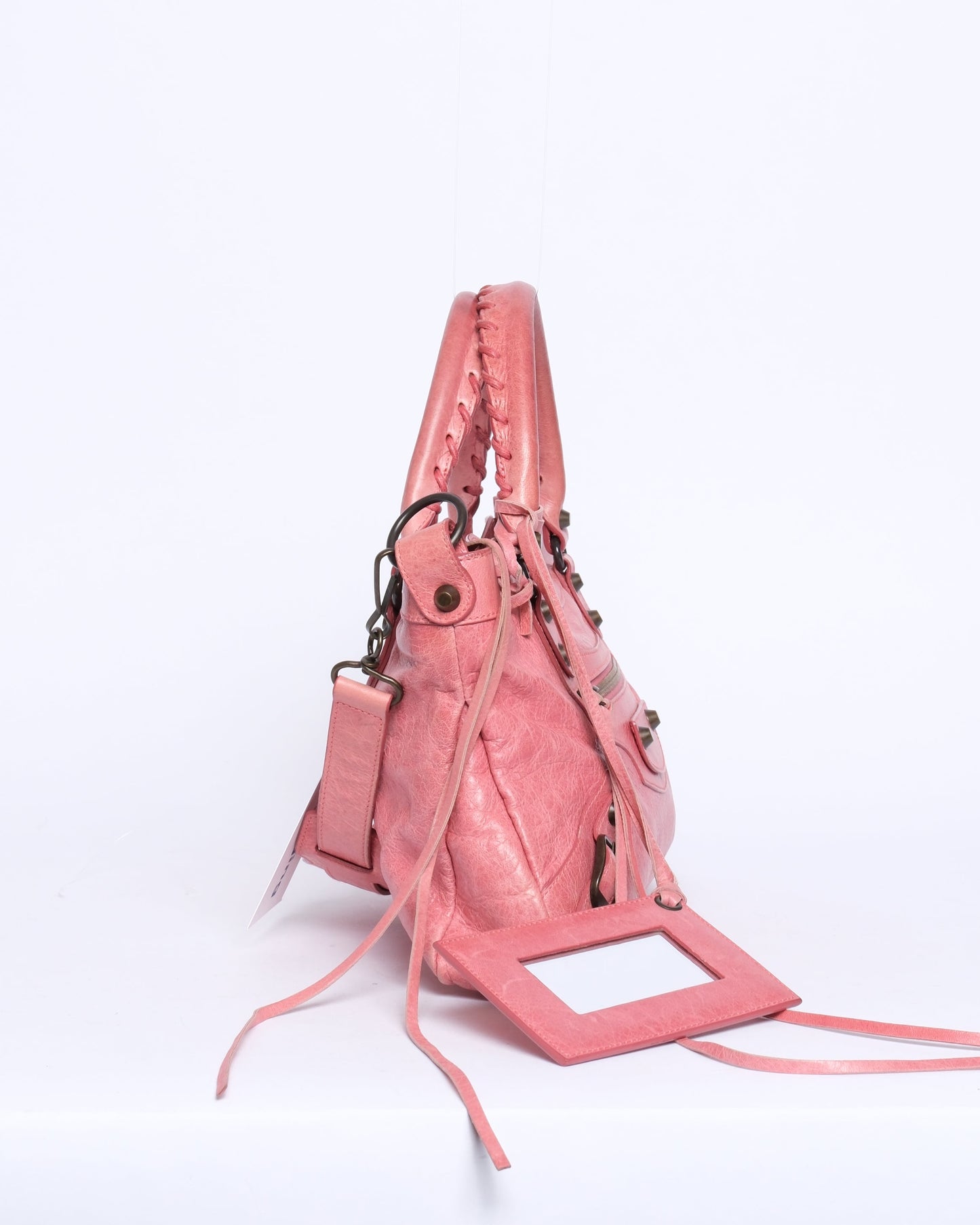 Balenciaga Small Pink First City Bag