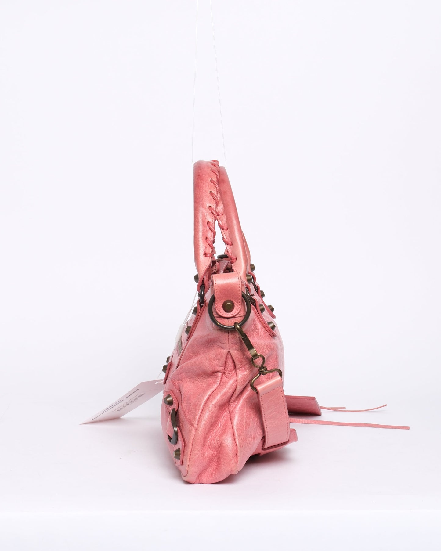 Balenciaga Small Pink First City Bag