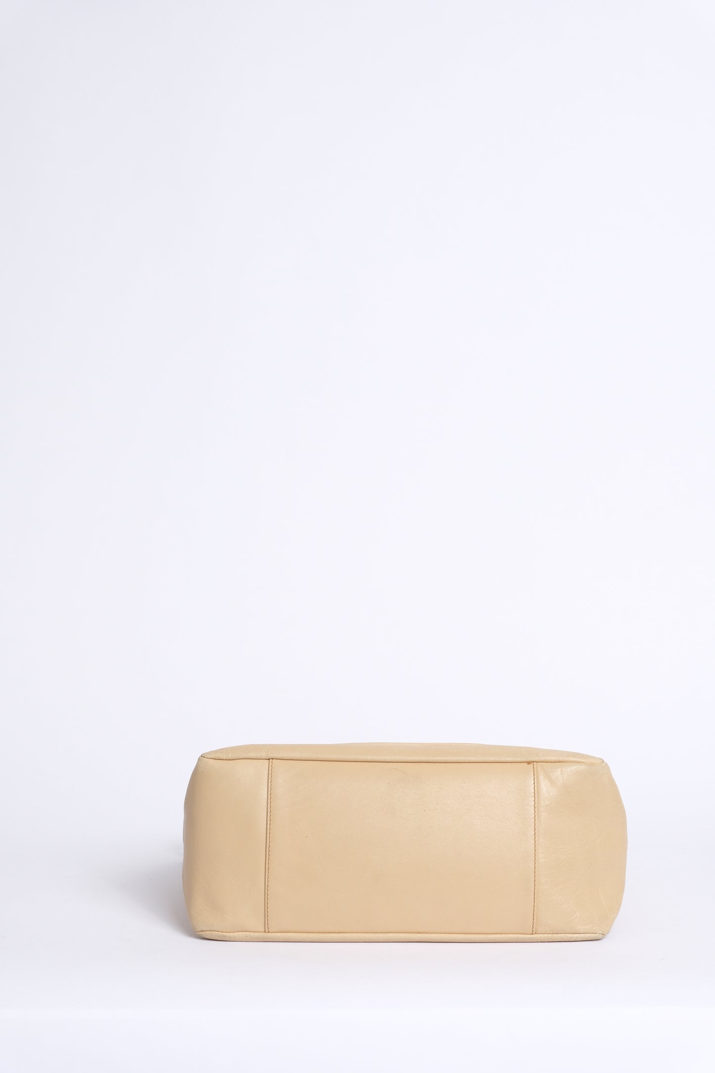 Gucci Tan Leather Bamboo Handle Shoulder Bag