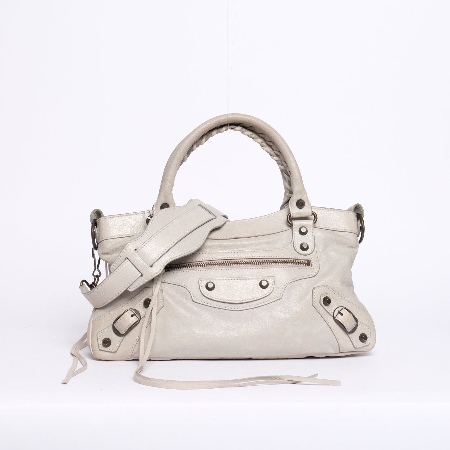 Balenciaga Light Gray First City Bag