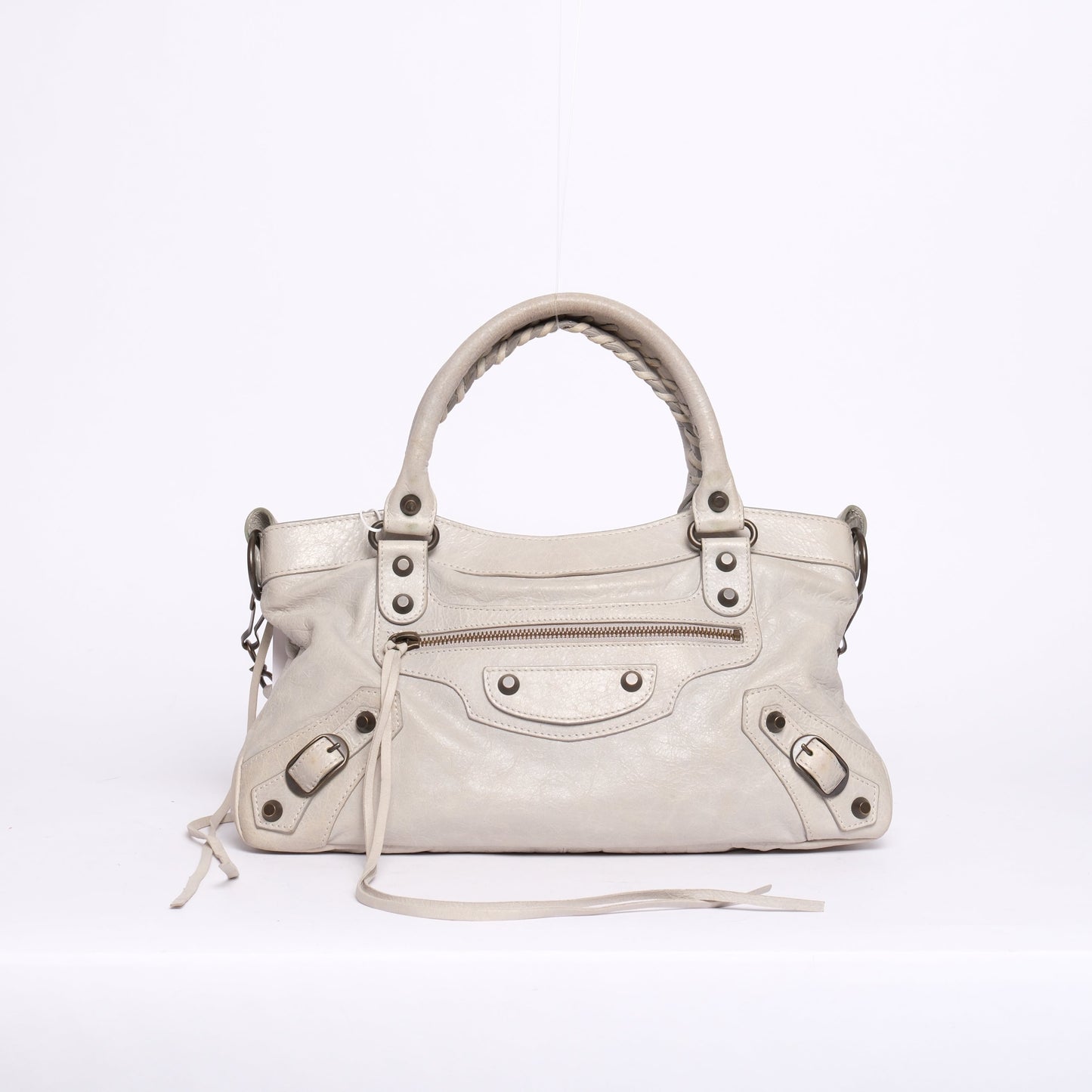 Balenciaga Light Gray First City Bag