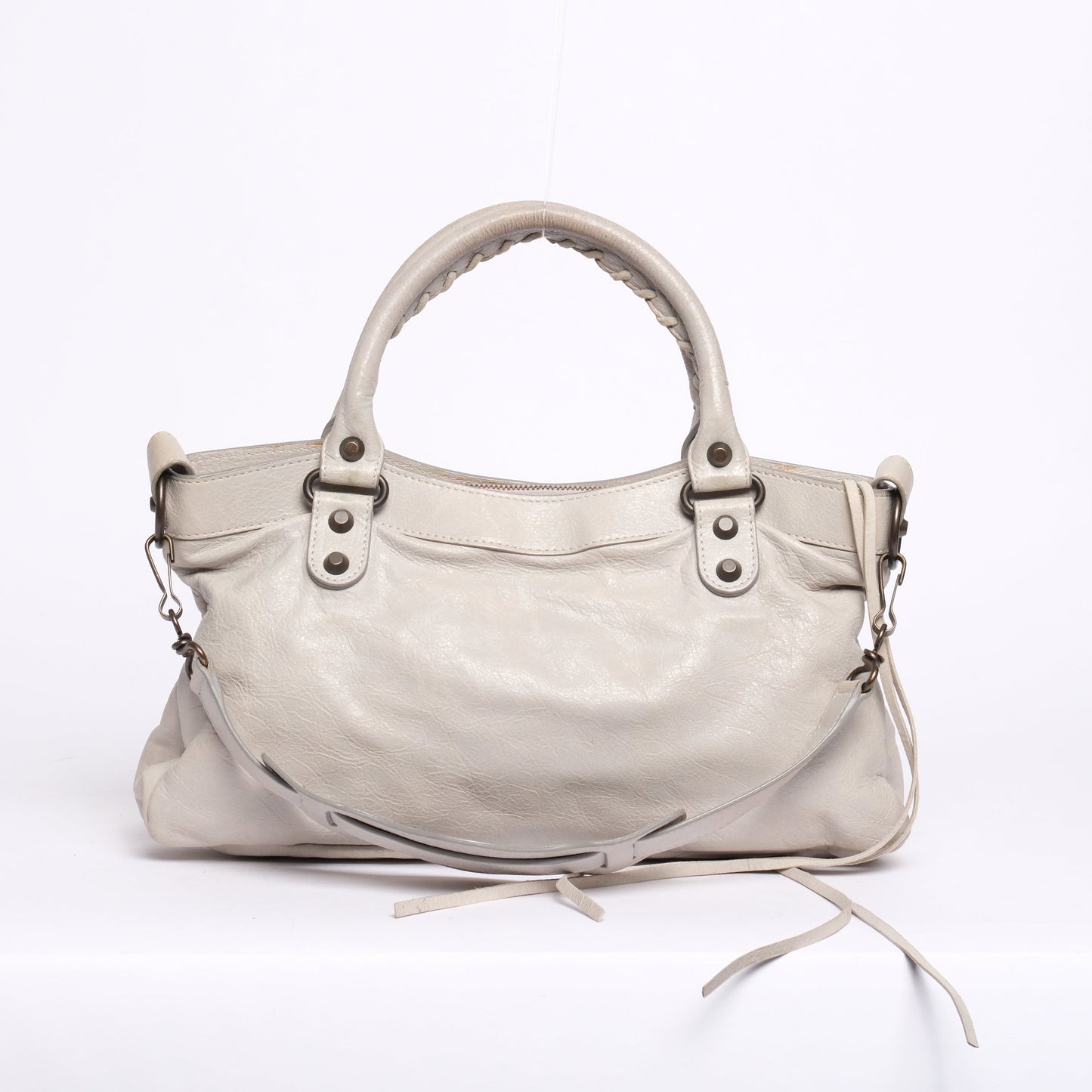 Balenciaga Light Gray First City Bag