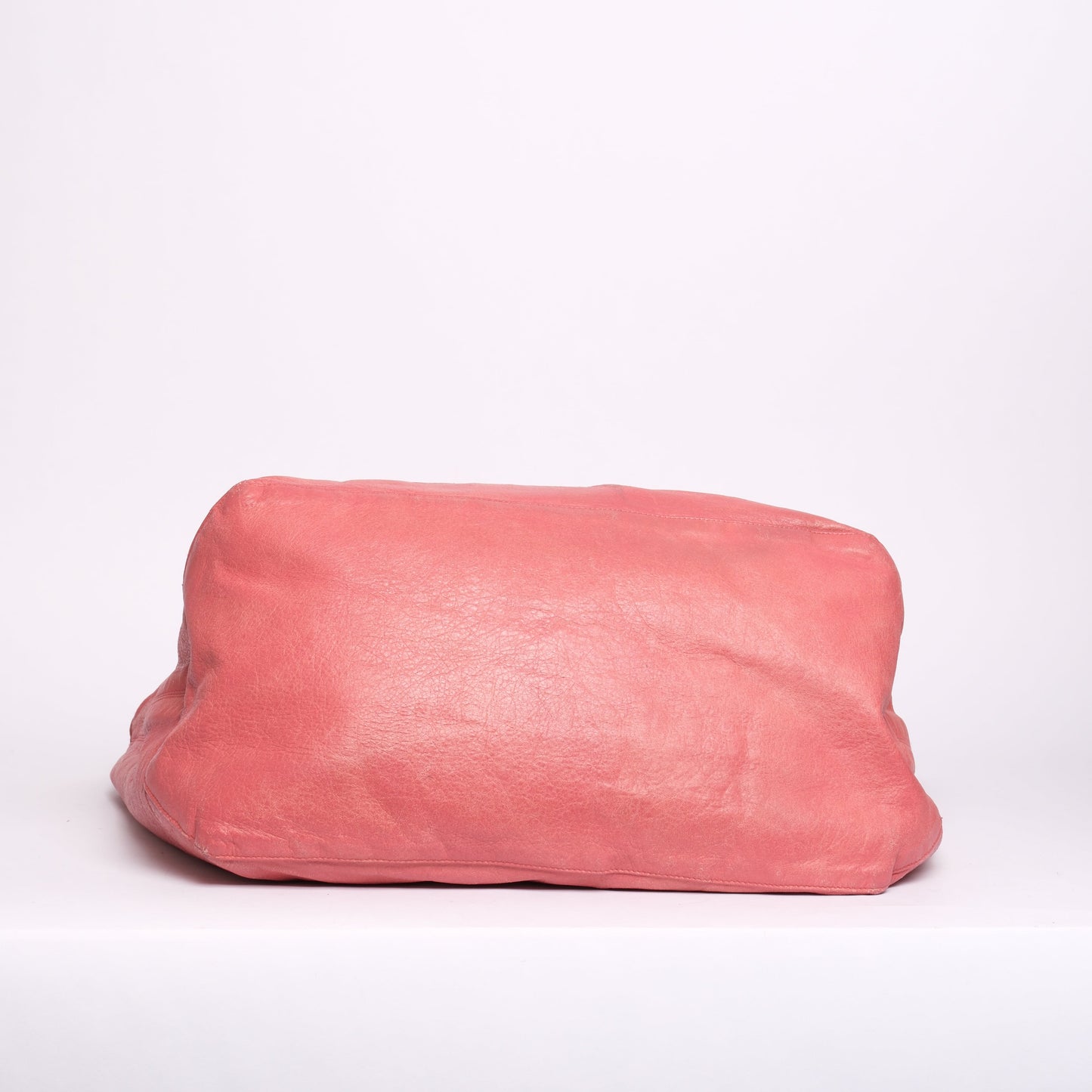 Balenciaga Pink Leather Classic Motocross Day Hobo Bag