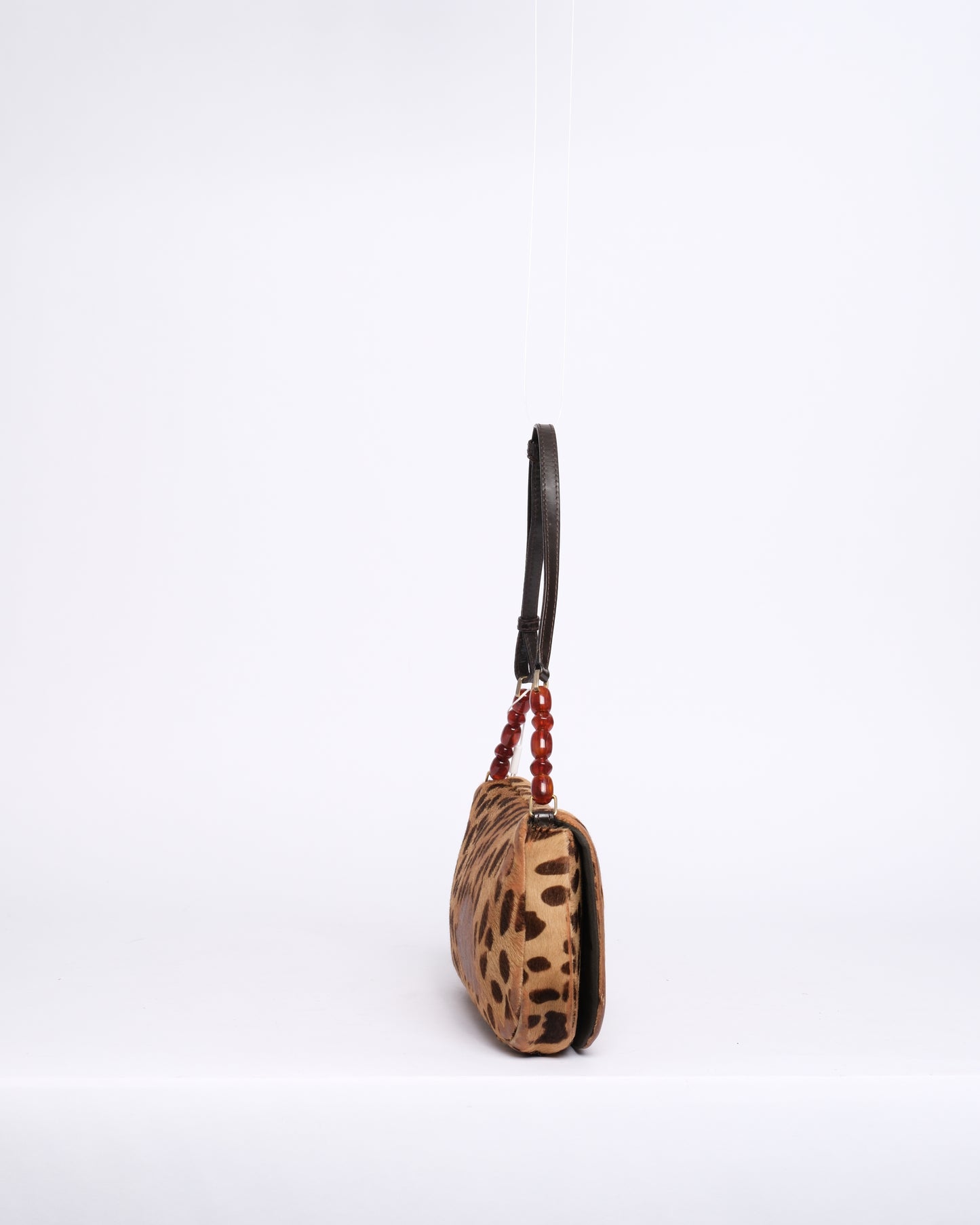 Christian Dior Cheetah Printed Ponyhair Malice Shoulder Bag (Copy)