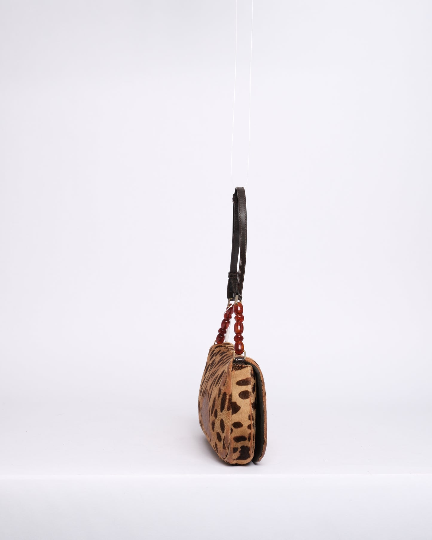 Christian Dior Cheetah Printed Ponyhair Malice Shoulder Bag (Copy)