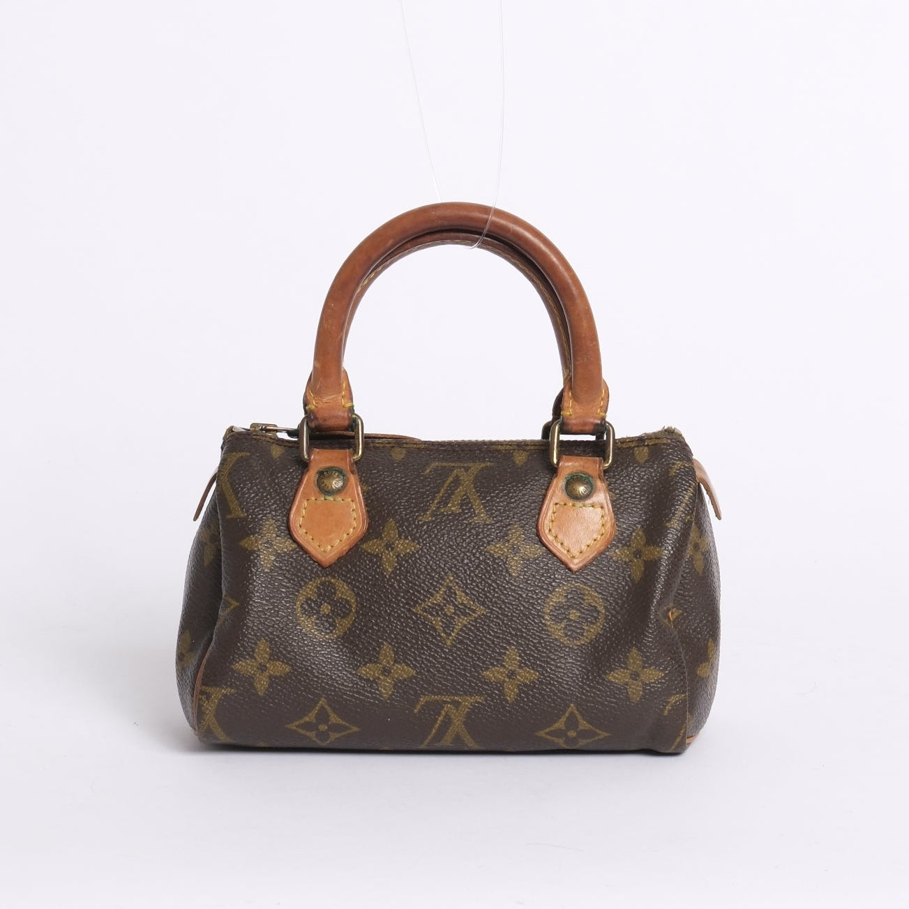 Louis Vuitton Classic Brown Monogram Nano Mini Speedy