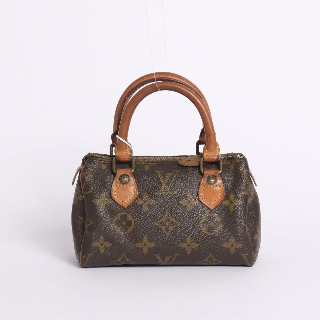 Louis Vuitton Classic Brown Monogram Nano Mini Speedy
