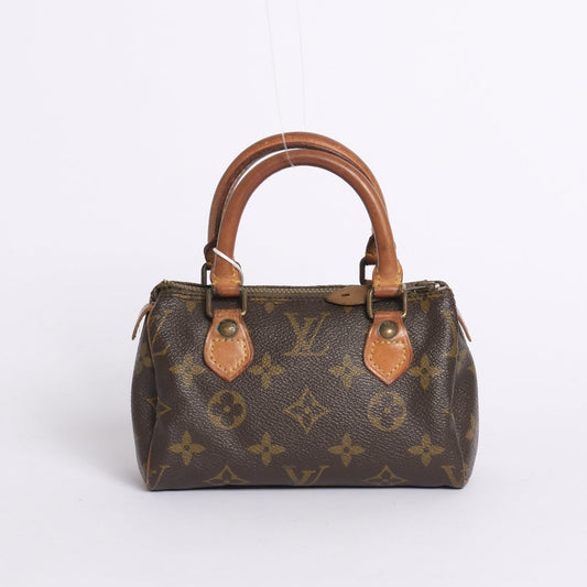Louis Vuitton Classic Brown Monogram Nano Mini Speedy
