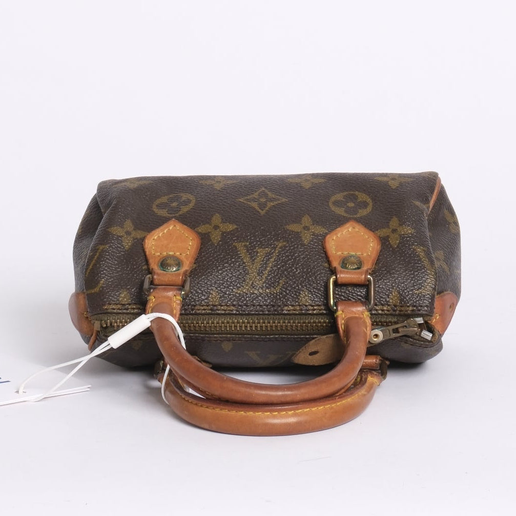Louis Vuitton Classic Brown Monogram Nano Mini Speedy