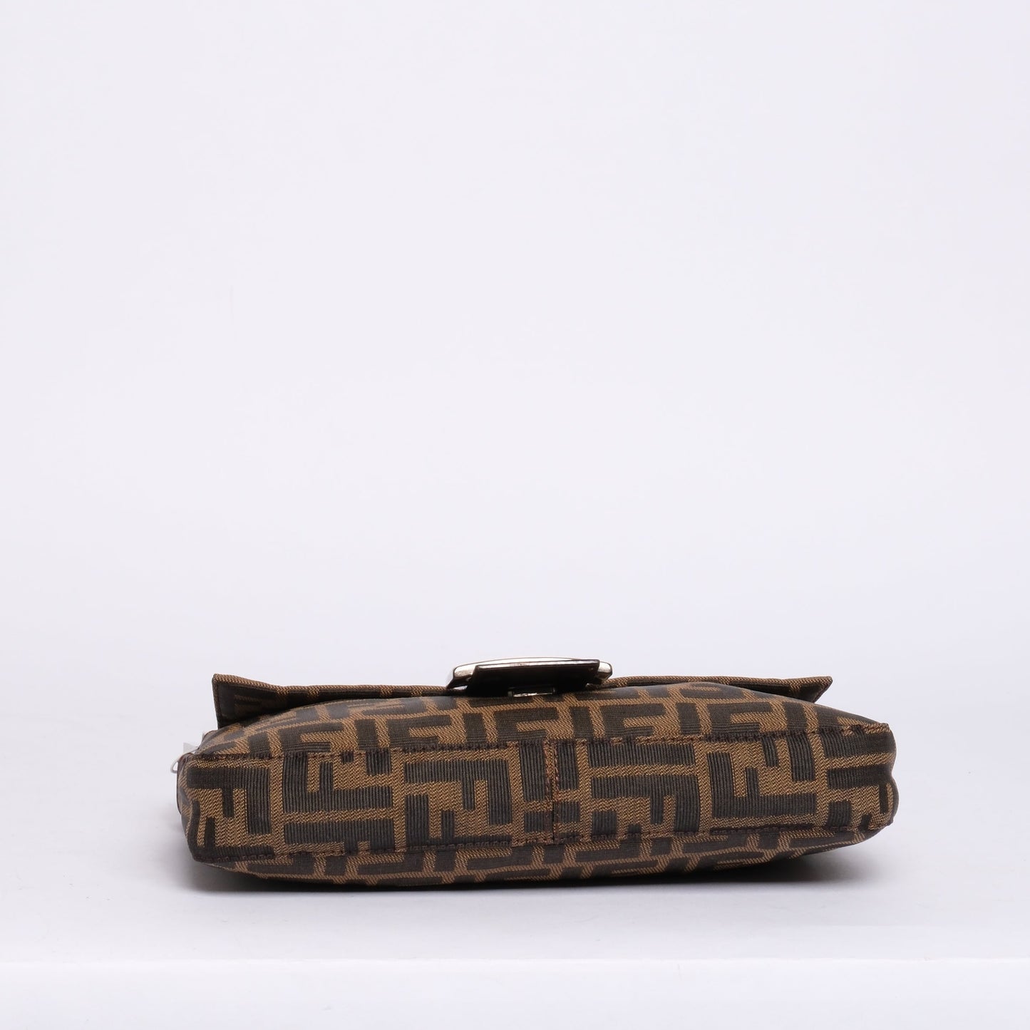 Fendi Zucca Monogram Baguette Shoulder Bag