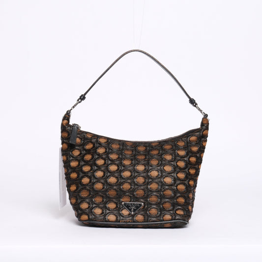 Prada Textured Shoulder Bag