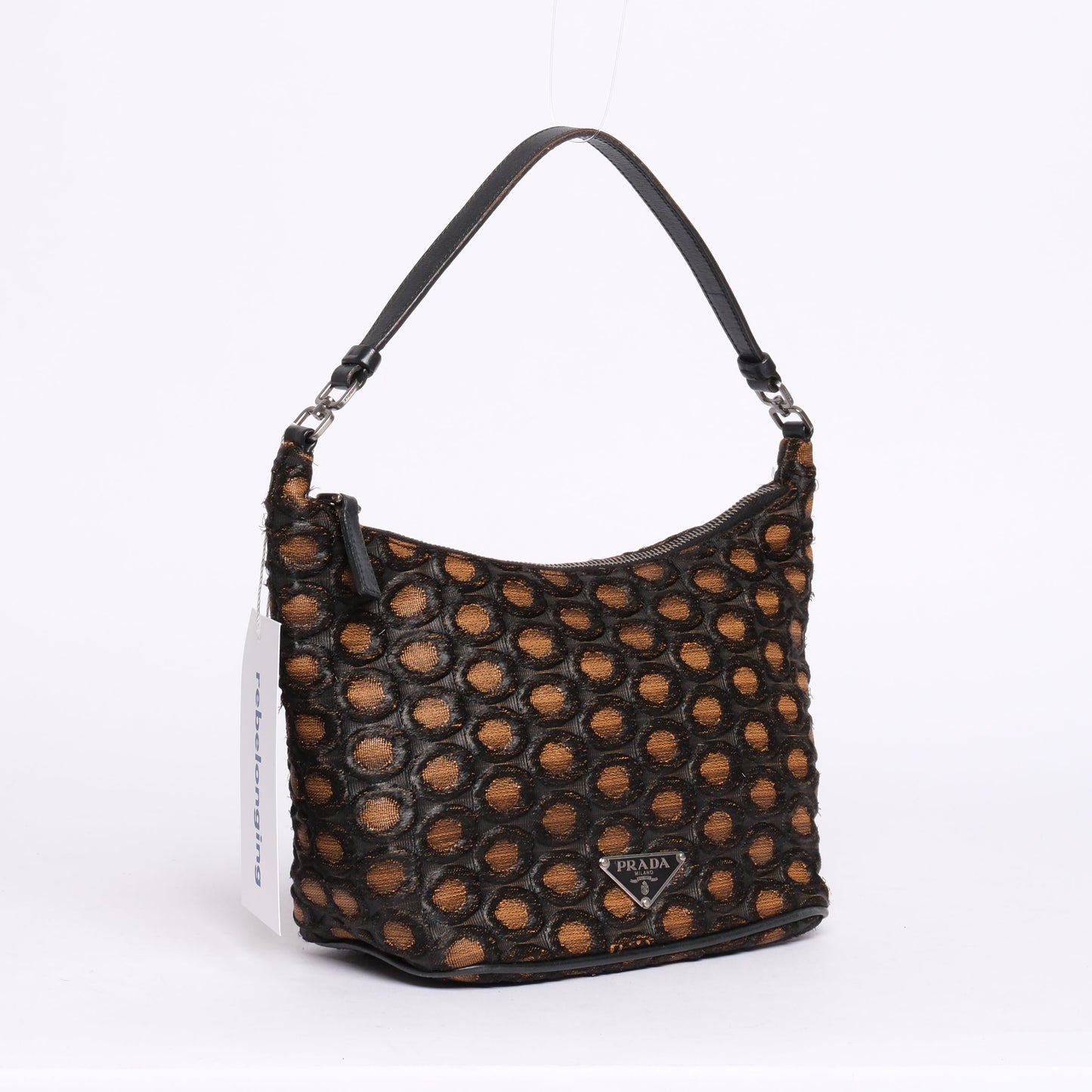 Prada Textured Shoulder Bag