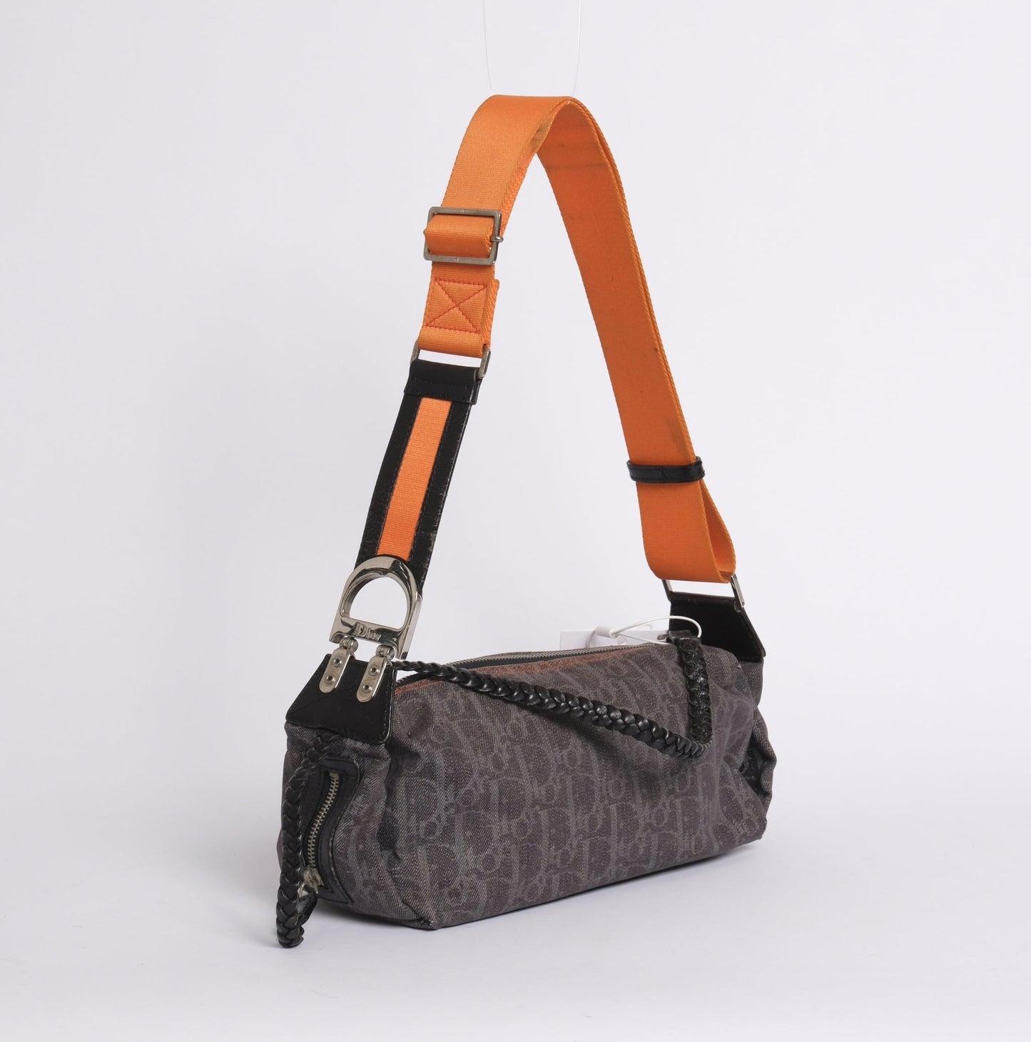 Christian Dior Flight Canvas Pochette Shoulder Bag