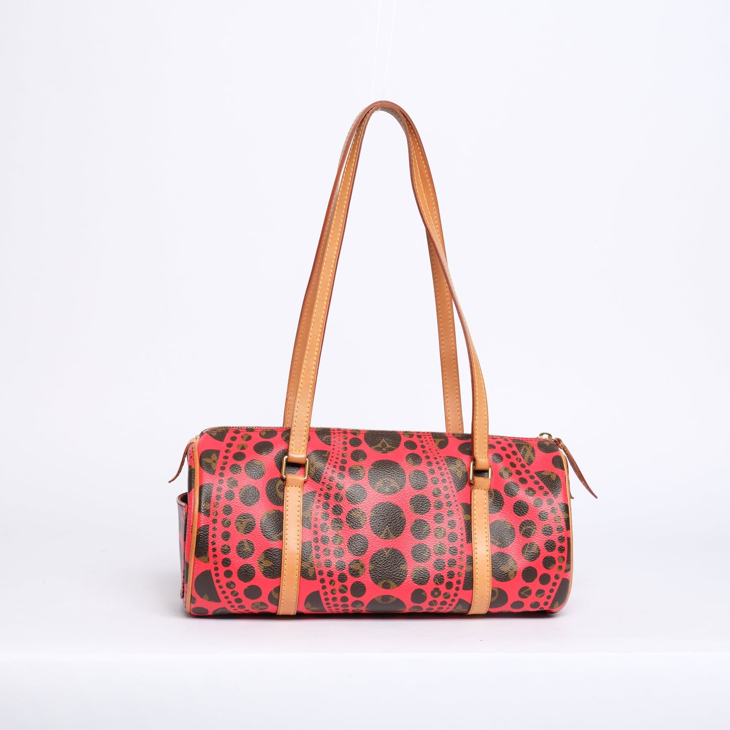 Louis Vuitton x Yayoi Kusama Canvas Pumpkin Dots Papillon Shoulder Bag