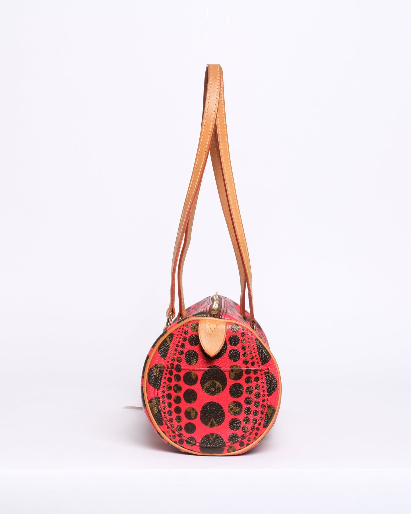 Louis Vuitton x Yayoi Kusama Canvas Pumpkin Dots Papillon Shoulder Bag