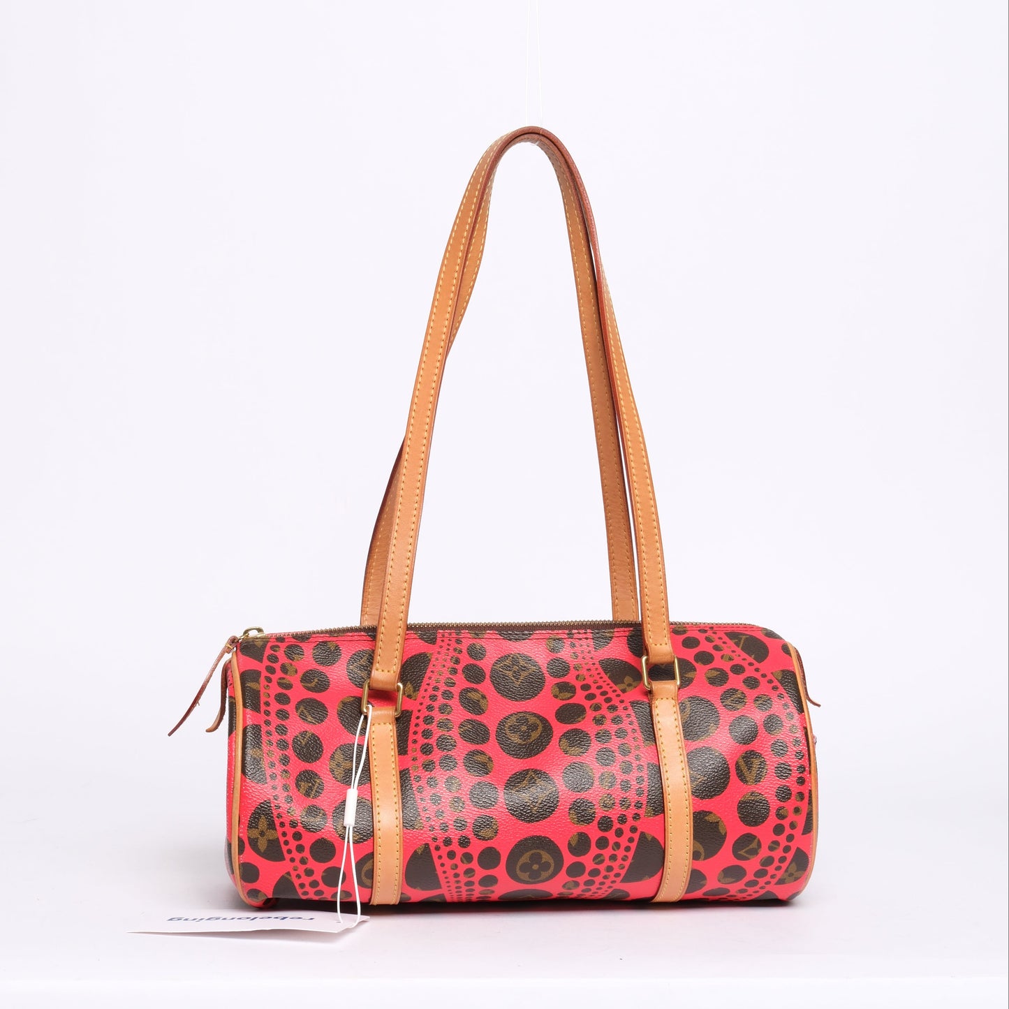 Louis Vuitton x Yayoi Kusama Canvas Pumpkin Dots Papillon Shoulder Bag