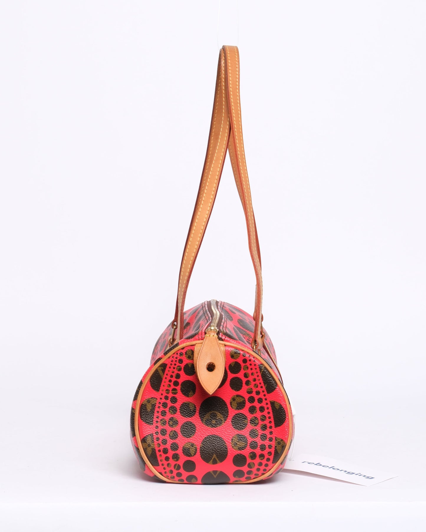 Louis Vuitton x Yayoi Kusama Canvas Pumpkin Dots Papillon Shoulder Bag