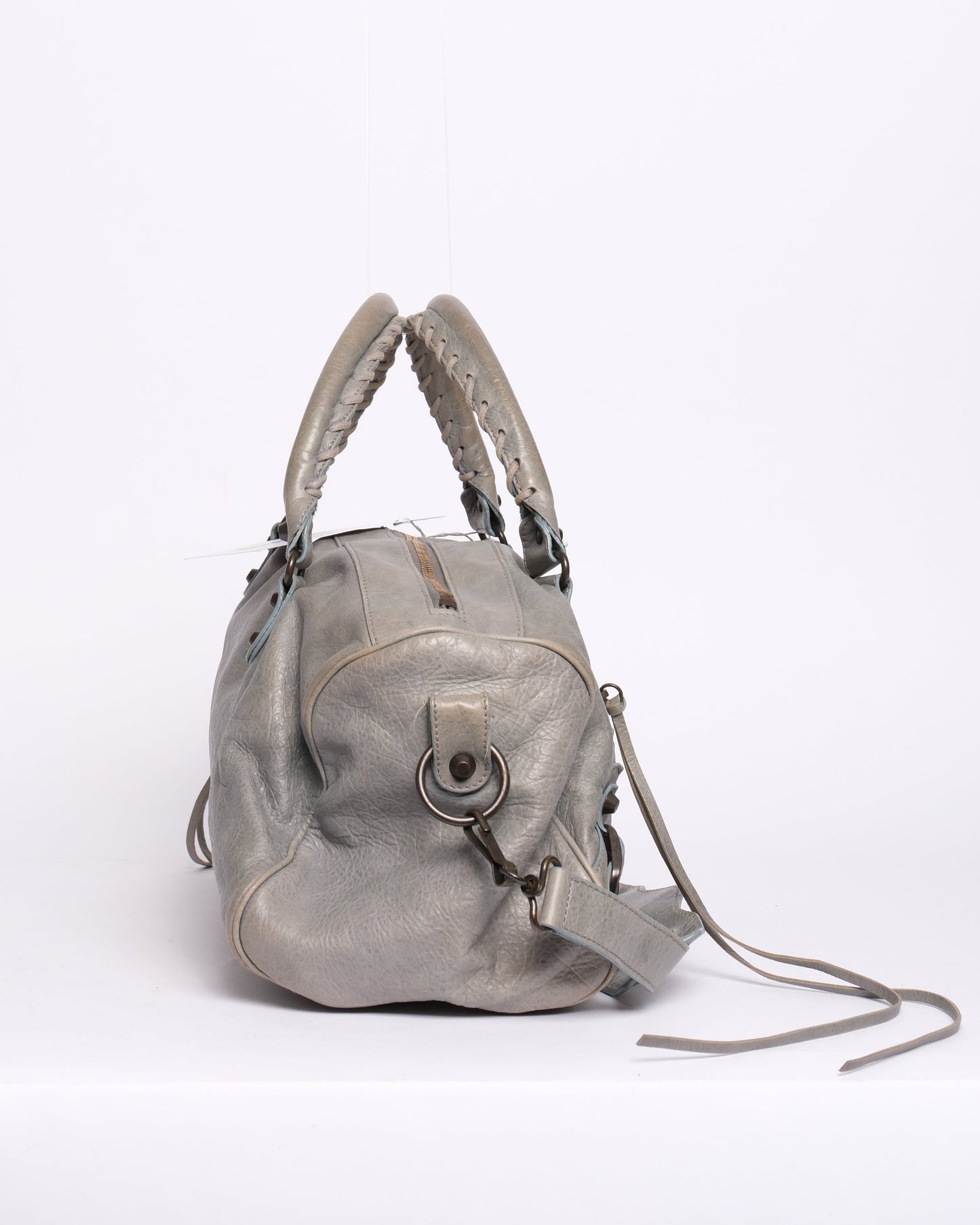 Balenciaga Light Blue Leather "Twiggy" City Bag