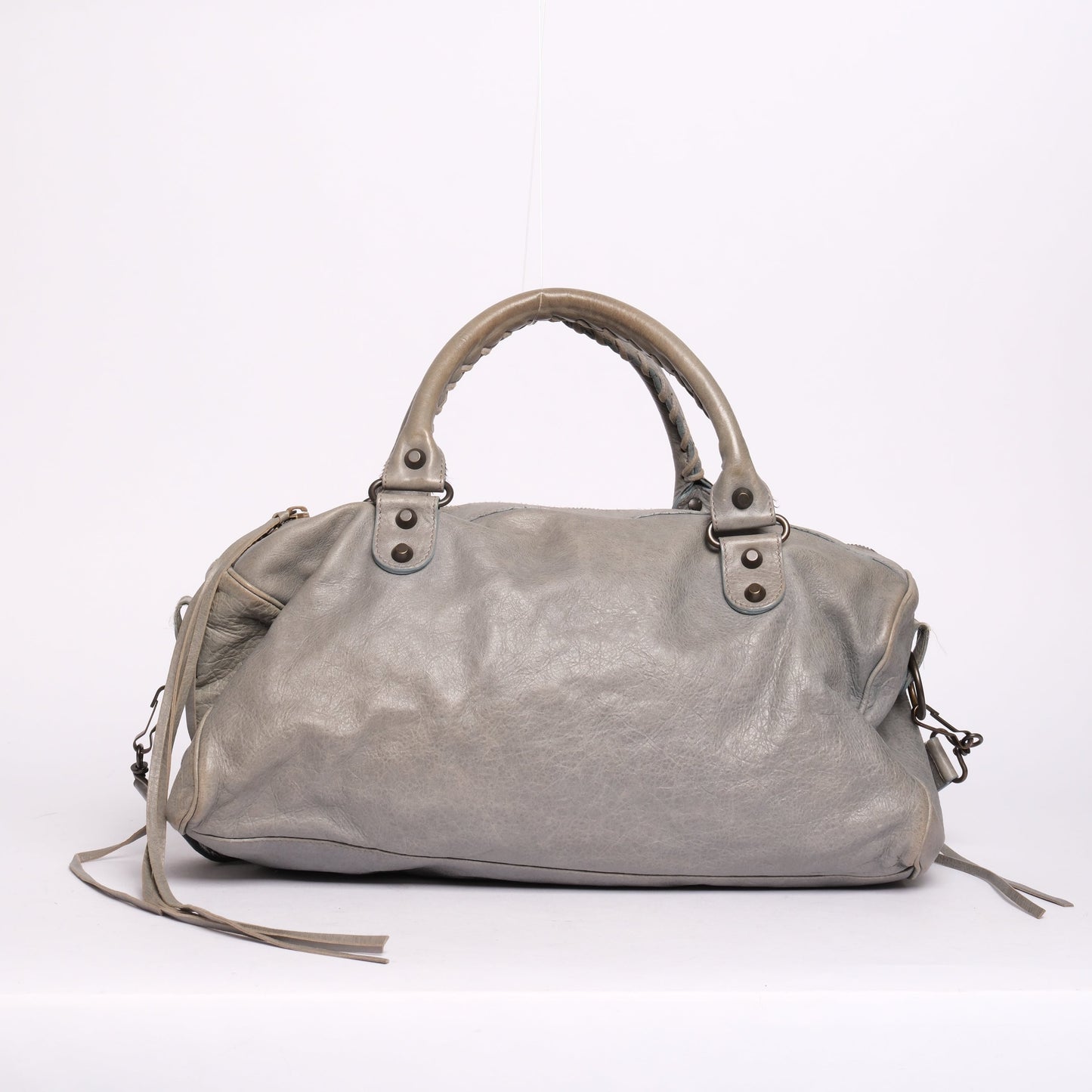 Balenciaga Light Blue Leather "Twiggy" City Bag