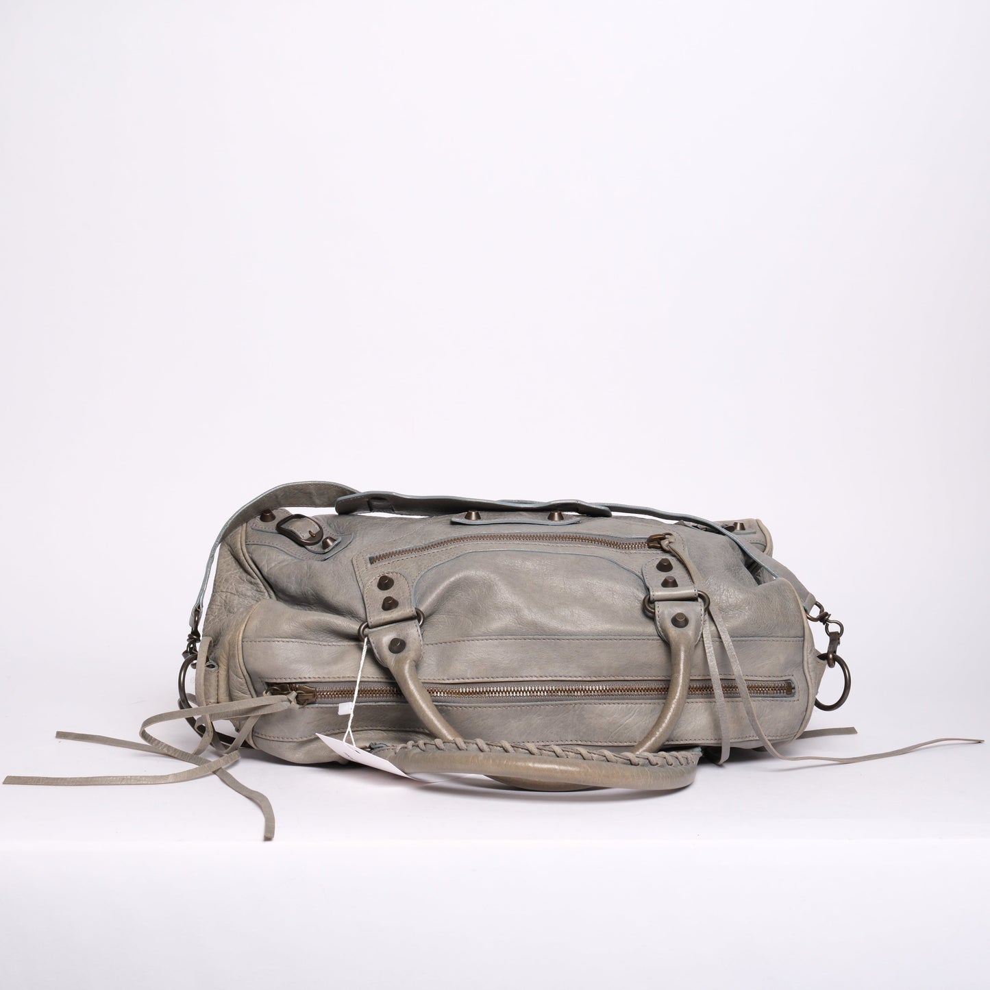 Balenciaga Light Blue Leather "Twiggy" City Bag