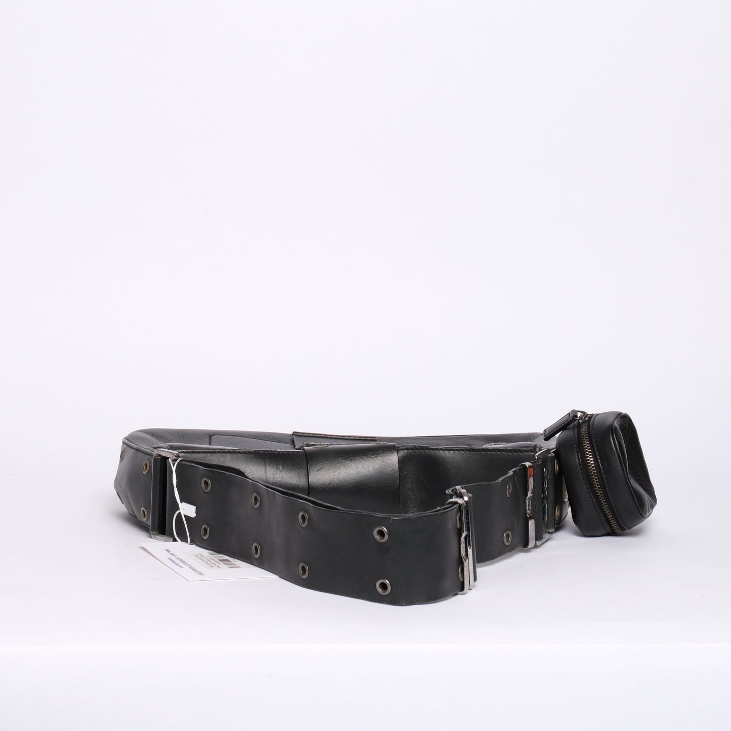 Christian Dior Black Leather Street Chic Columbus Shoulder Bag