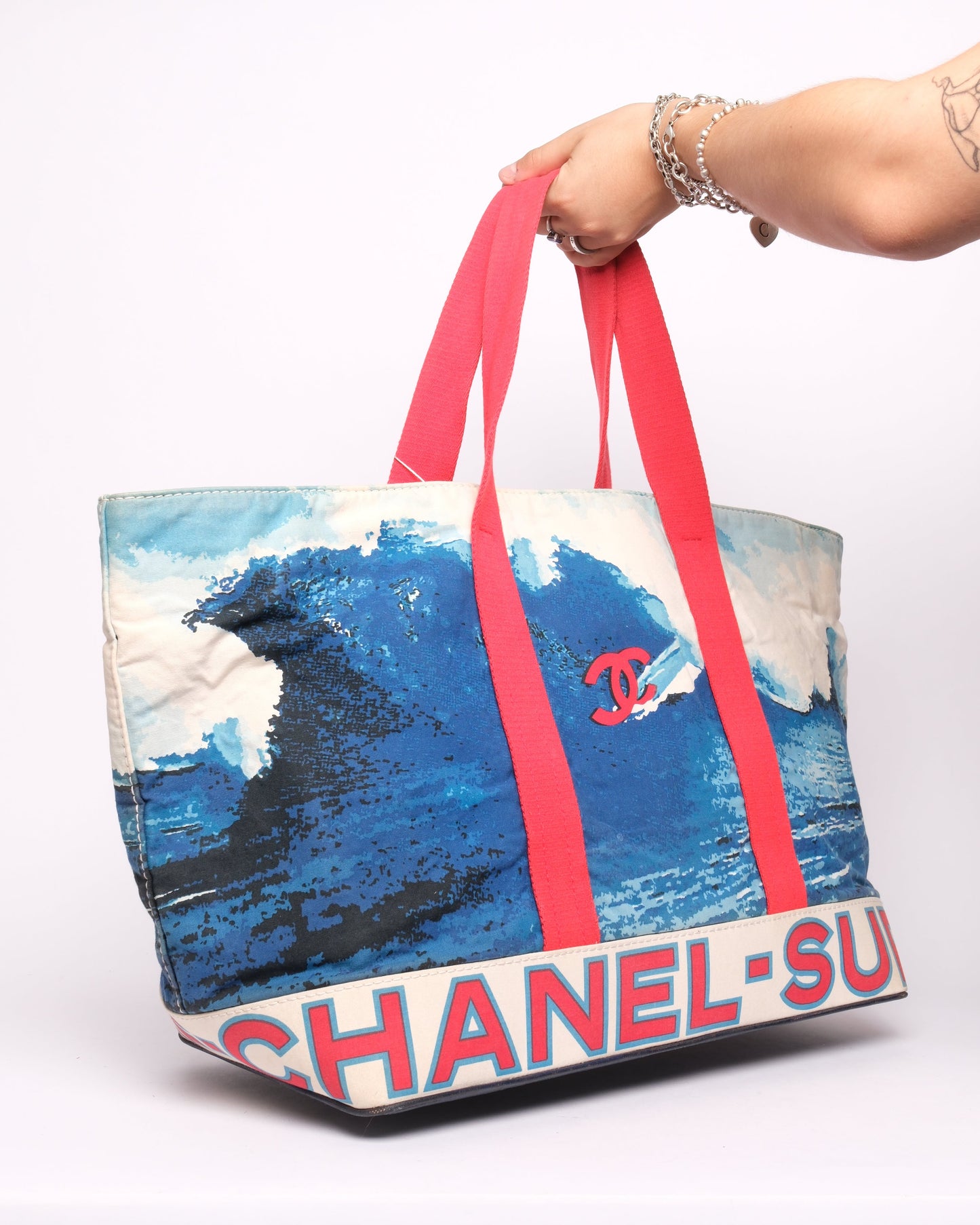 Chanel 2002 XL Surf Wave Tote