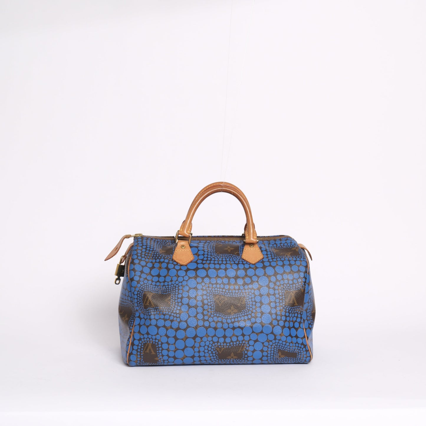 Louis Vuitton x Yayoi Kusama Blue Dot Speedy 30 Handbag