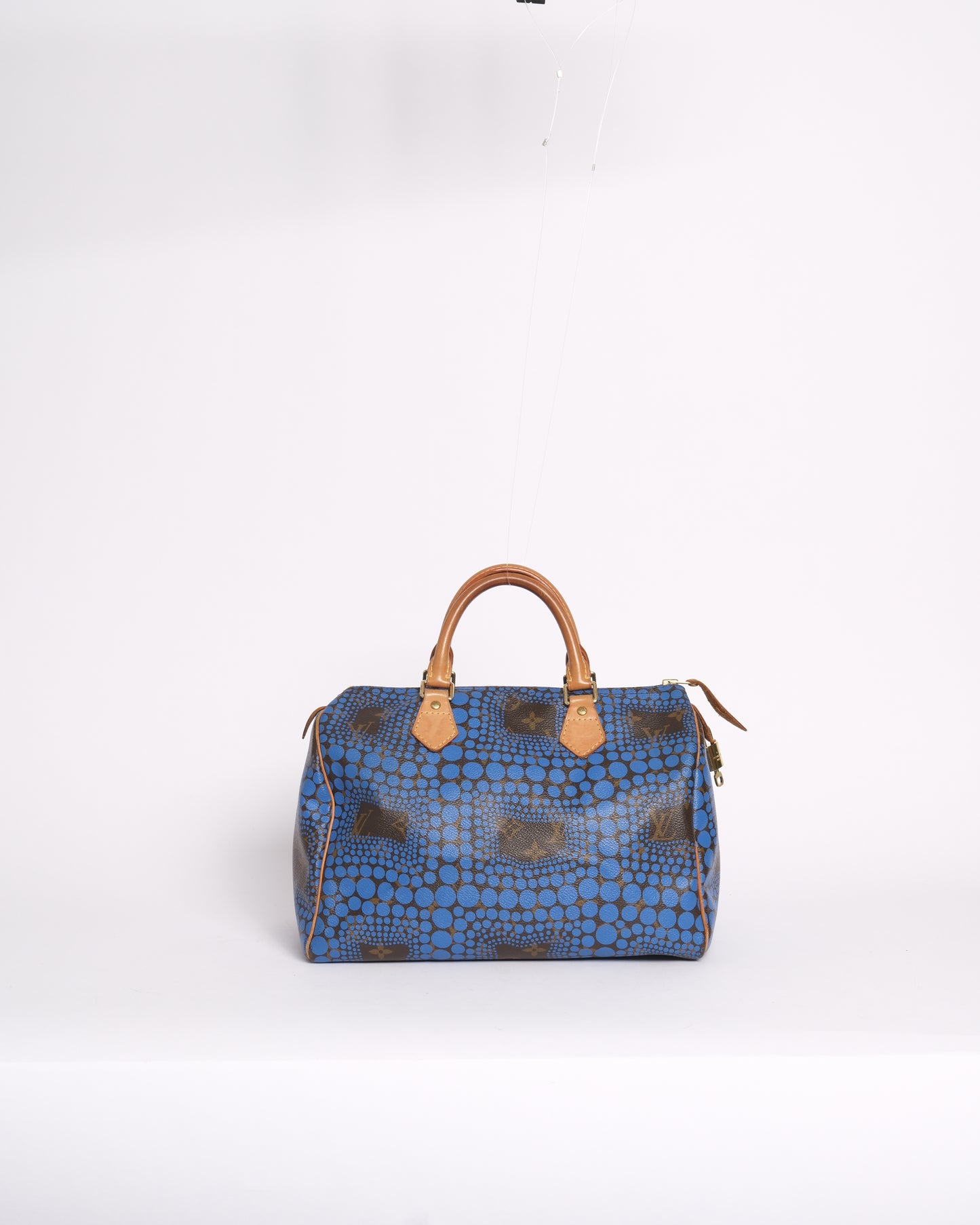 Louis Vuitton x Yayoi Kusama Blue Dot Speedy 30 Handbag