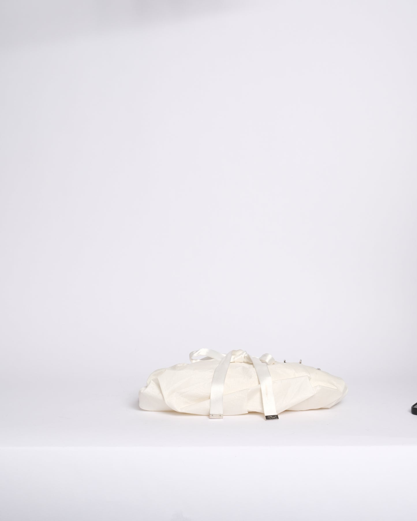 RARE Christian Dior White Corset Ballerina Large Shoulder Bag (Copy)